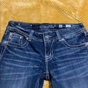Beautifully studded Miss Me Jeans